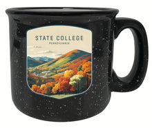 Load image into Gallery viewer, State College Pennsylvania Autumn Mountains Design Souvenir 16 oz Ceramic camping mug
