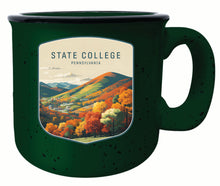 Load image into Gallery viewer, State College Pennsylvania Autumn Mountains Design Souvenir 16 oz Ceramic camping mug
