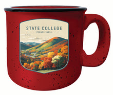 Load image into Gallery viewer, State College Pennsylvania Autumn Mountains Design Souvenir 16 oz Ceramic camping mug
