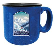 Load image into Gallery viewer, Sugar Mountain North Carolina Design B Souvenir 16 oz Ceramic camping mug

