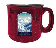 Load image into Gallery viewer, Sugar Mountain North Carolina Design B Souvenir 16 oz Ceramic camping mug
