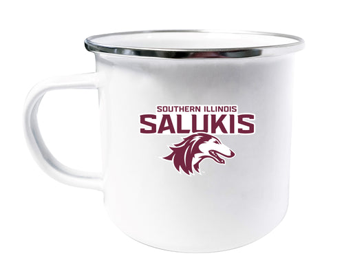 Southern Illinois Salukis NCAA Tin Camper Coffee Mug - White