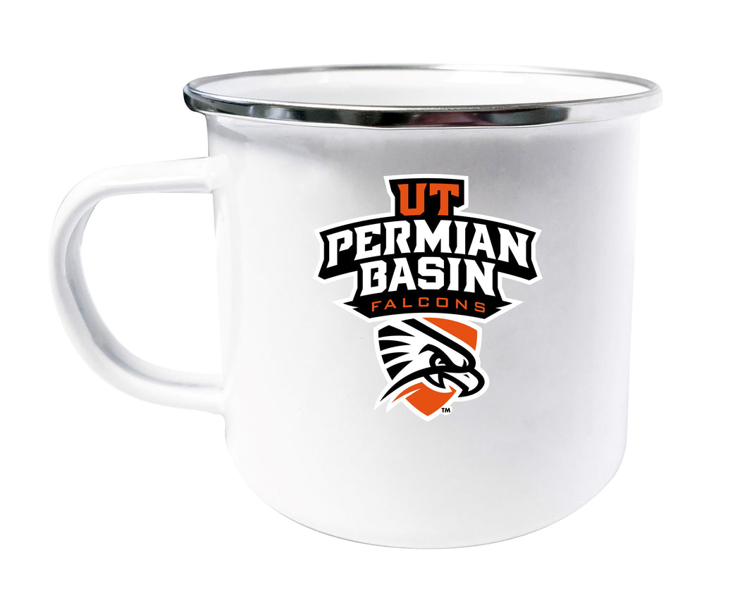 University of Texas of the Permian Basin NCAA Tin Camper Coffee Mug - Choose Your Color