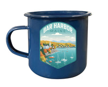 Load image into Gallery viewer, Bar Harbor Maine Design A Souvenir Tin Camper Coffee Mug
