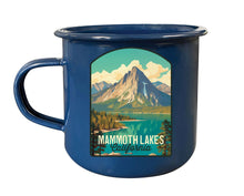 Load image into Gallery viewer, Mammoth Lakes California Design A Souvenir Tin Camper Coffee Mug
