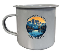 Load image into Gallery viewer, Mammoth Lakes California Design B Souvenir Tin Camper Coffee Mug
