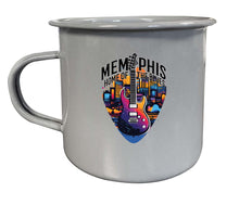 Load image into Gallery viewer, Memphis Tennessee Design B Souvenir Tin Camper Coffee Mug
