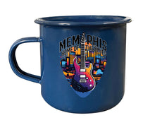 Load image into Gallery viewer, Memphis Tennessee Design B Souvenir Tin Camper Coffee Mug

