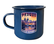 Load image into Gallery viewer, Prague Czech Republic Design B Souvenir Tin Camper Coffee Mug

