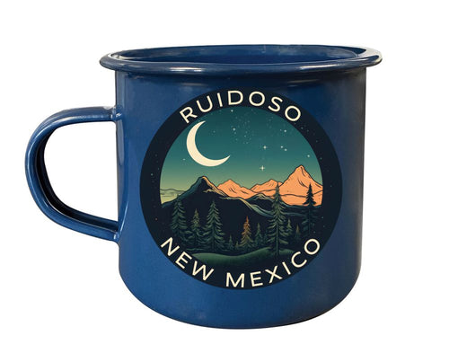 Ruidoso New Mexico Design A Souvenir Tin Camper Coffee Mug Navy Single