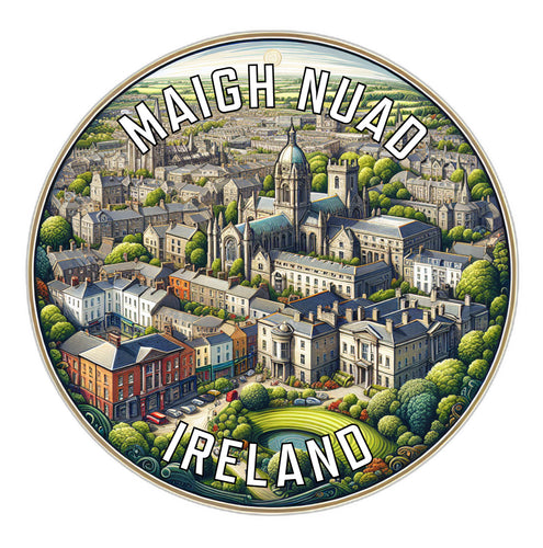 Maigh Nuad Ireland Souvenir Die Cut Flat Magnet 2-Inch