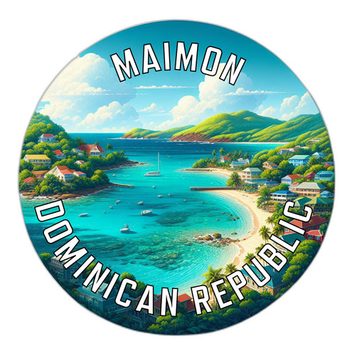 Maimon Dominican Republic Souvenir Vinyl Decal Sticker 2-Inch