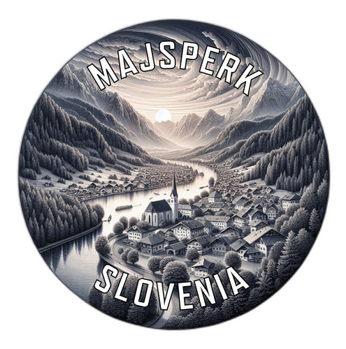 Majsperk Slovenia Souvenir Die Cut Flat Magnet 2-Inch