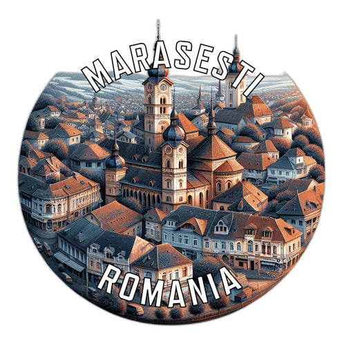 Marasesti Romania Souvenir Die Cut Flat Magnet 4-Inch