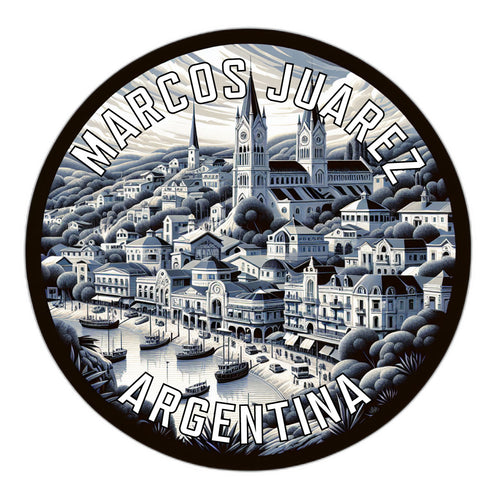 Marcos Juarez Argentina Souvenir Die Cut Flat Magnet 6-Inch