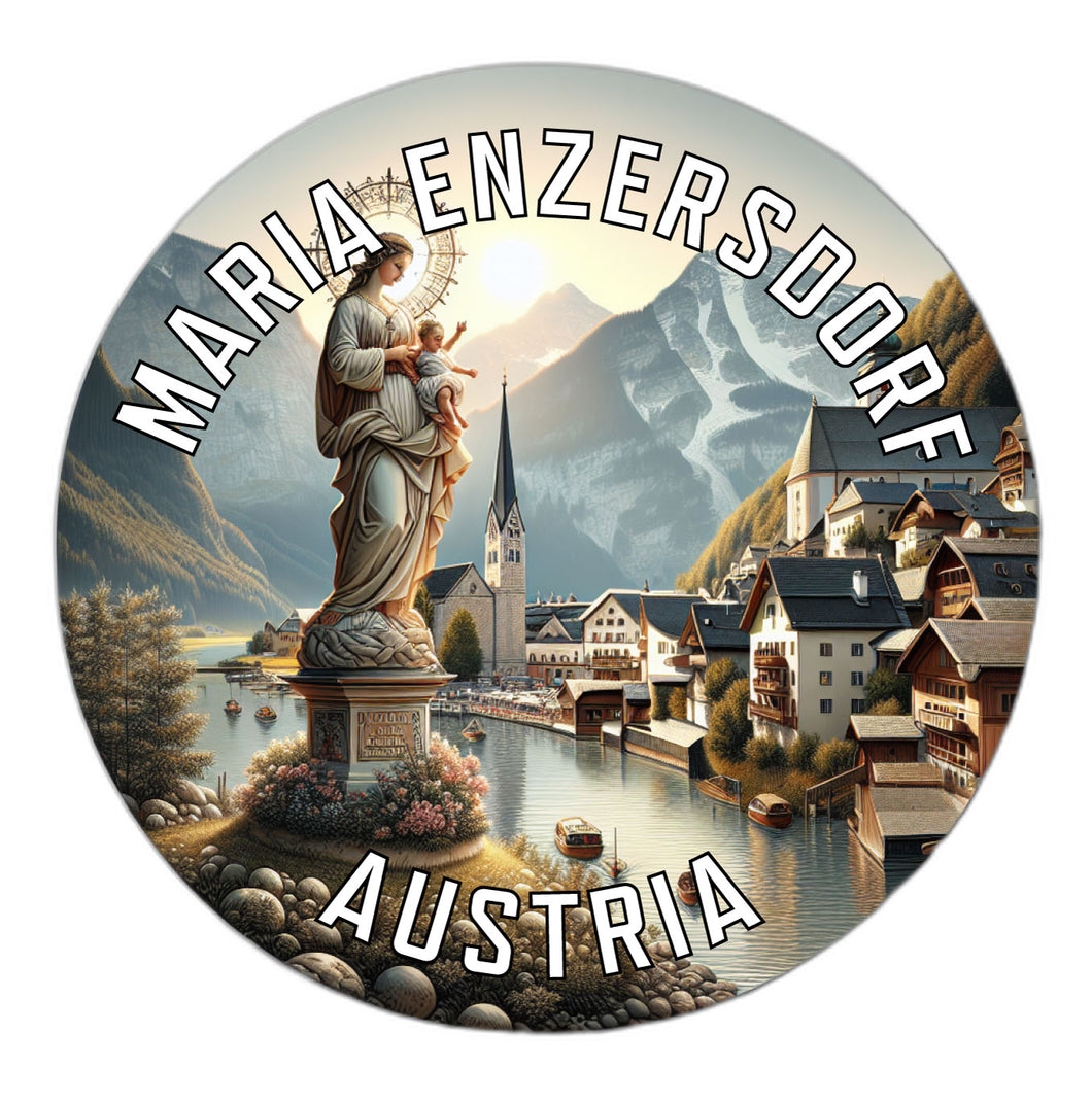 Maria Enzersdorf Austria Souvenir Die Cut Flat Magnet 2-Inch