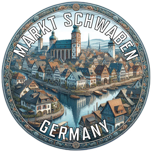 Markt Schwaben Germany Souvenir Vinyl Decal Sticker 6-Inch