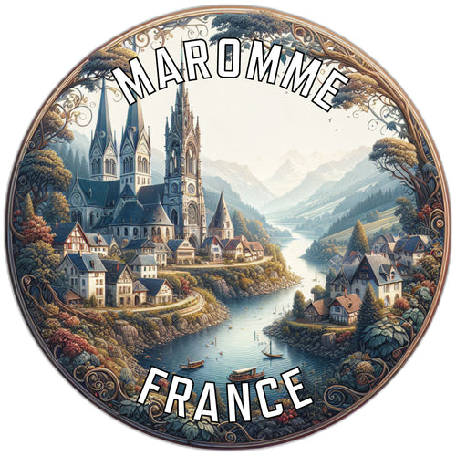 Maromme France Souvenir Vinyl Decal Sticker 2-Inch