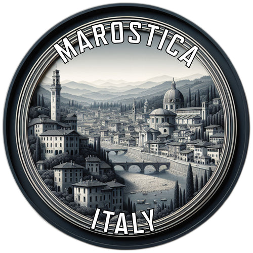 Marostica Italy Souvenir Die Cut Flat Magnet 6-Inch