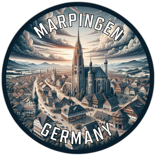 Marpingen Germany Souvenir Vinyl Decal Sticker 6-Inch