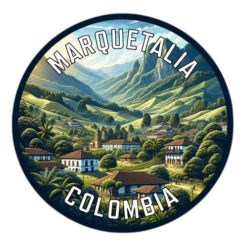 Marquetalia Colombia Souvenir Die Cut Flat Magnet 2-Inch