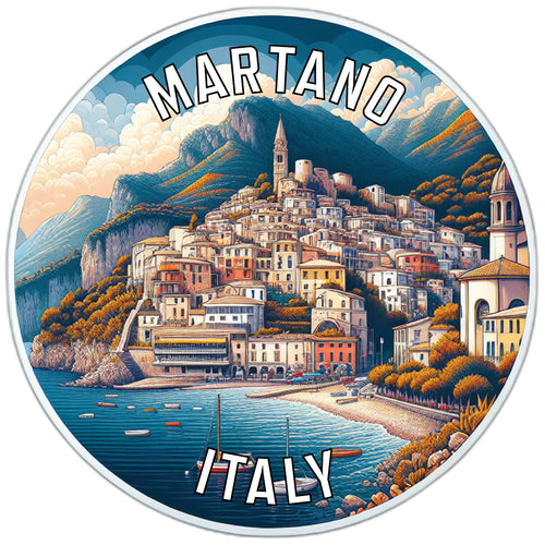 Martano Italy Souvenir Die Cut Flat Magnet 6-Inch