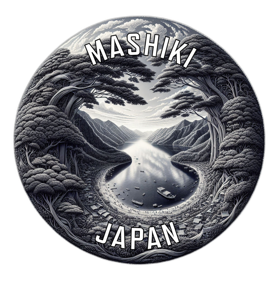 Mashiki Japan Souvenir Die Cut Flat Magnet 2-Inch
