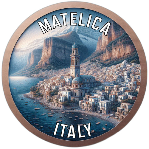 Matelica Italy Souvenir Die Cut Flat Magnet 2-Inch