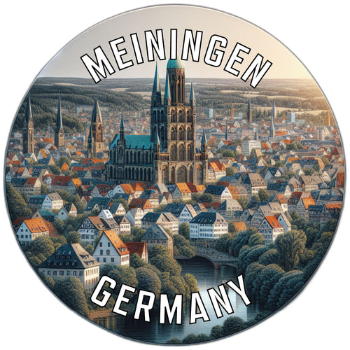 Meiningen Germany Souvenir Vinyl Decal Sticker 2-Inch