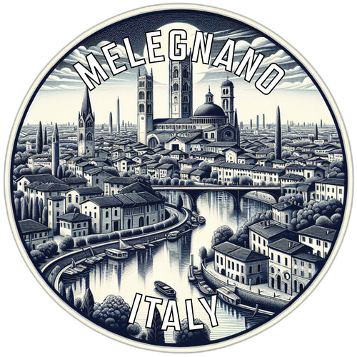 Melegnano Italy Souvenir Vinyl Decal Sticker 2-Inch