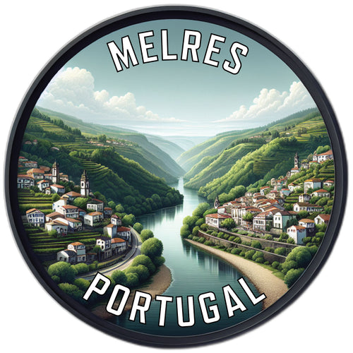 Melres Portugal Souvenir Vinyl Decal Sticker 6-Inch