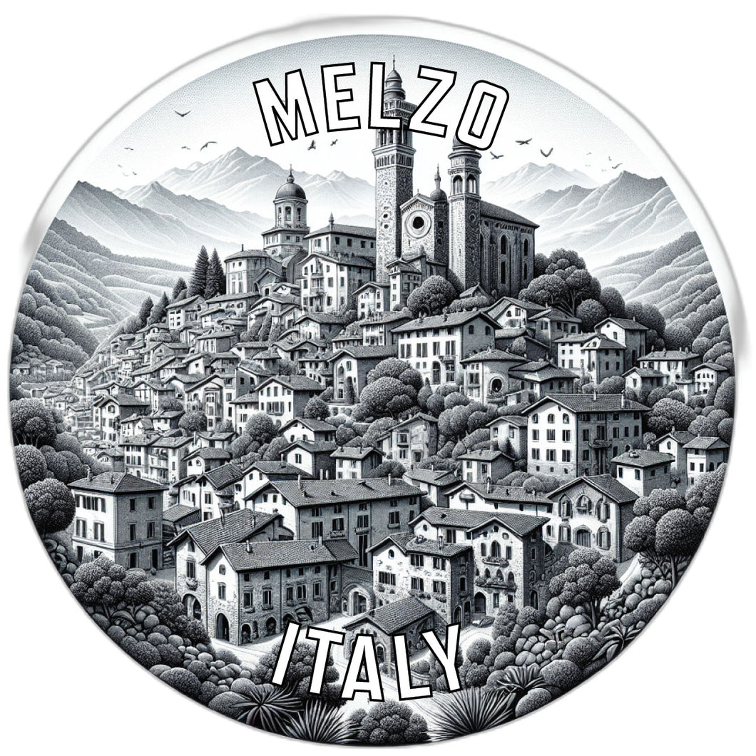 Melzo Italy Souvenir Vinyl Decal Sticker 2-Inch