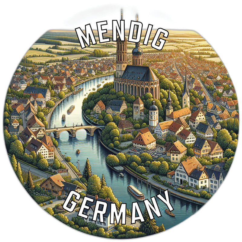 Mendig Germany Souvenir Vinyl Decal Sticker 2-Inch