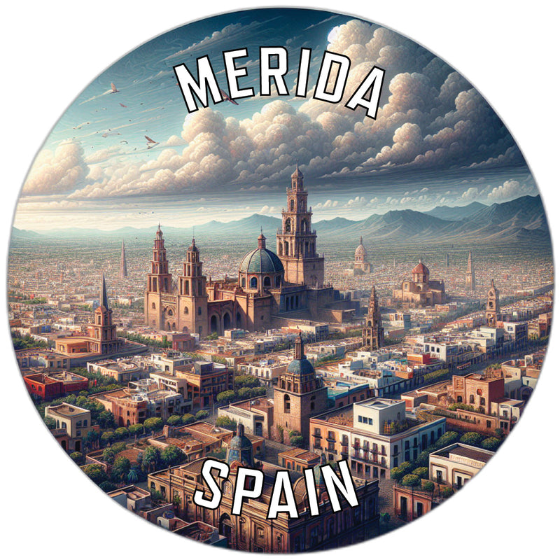 Merida Spain Souvenir Vinyl Decal Sticker 6-Inch