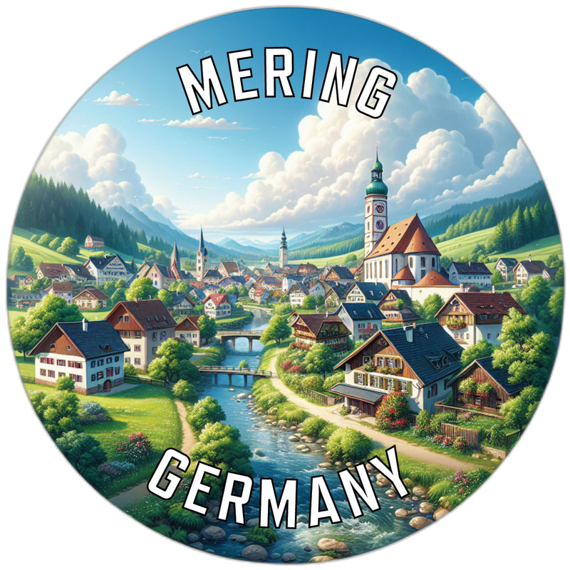 Mering Germany Souvenir Vinyl Decal Sticker 2-Inch