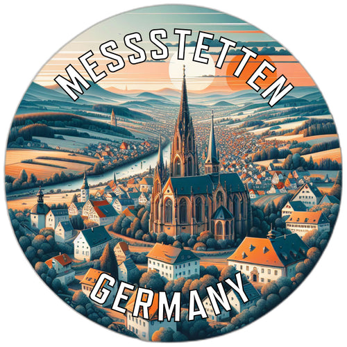 Messstetten Germany Souvenir Vinyl Decal Sticker 2-Inch