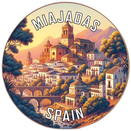 Miajadas Spain Souvenir Vinyl Decal Sticker 2-Inch