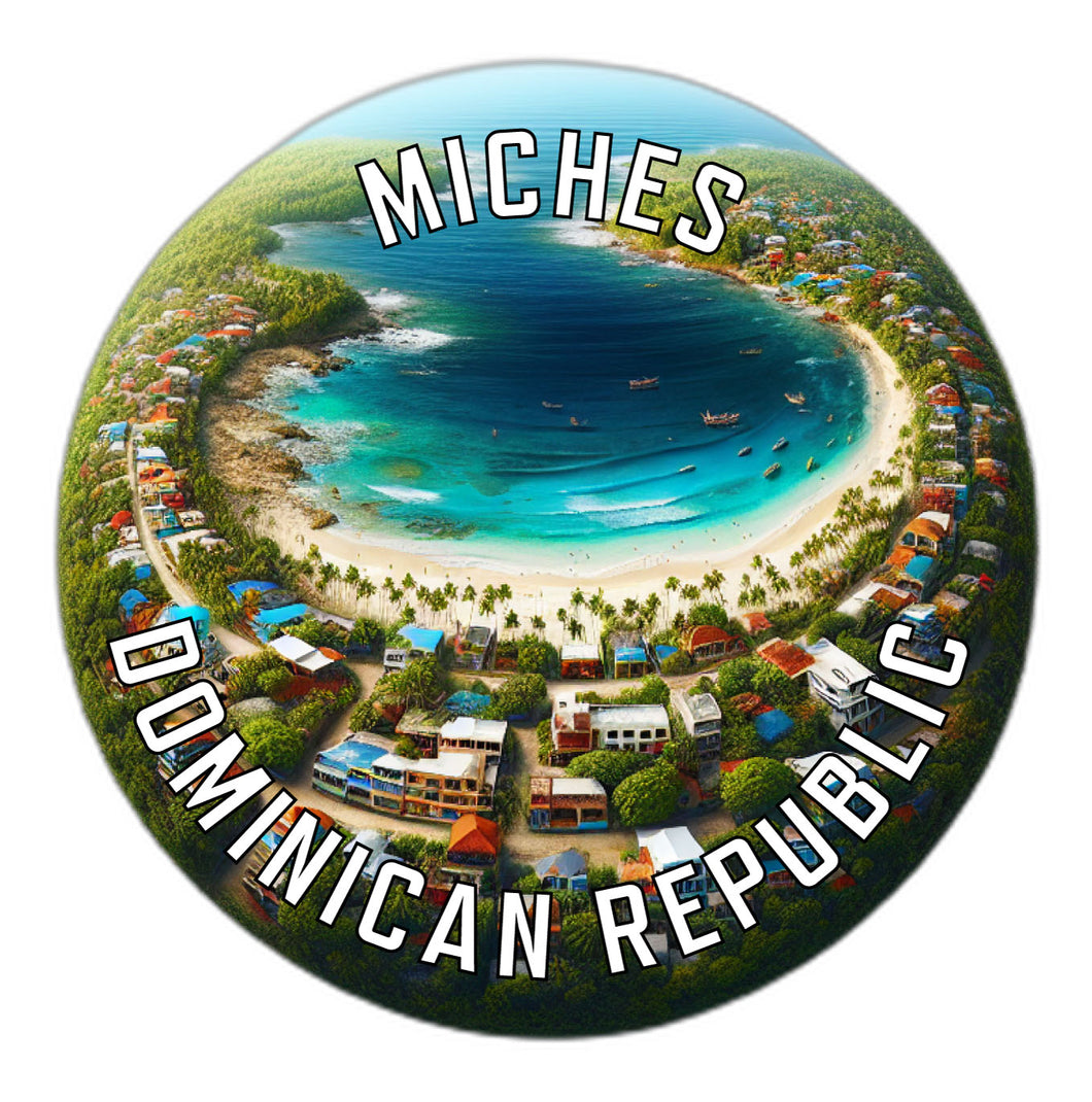 Miches Dominican Republic Souvenir Vinyl Decal Sticker 4-Inch