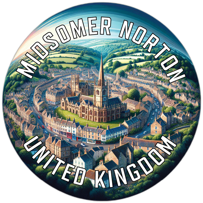 Midsomer Norton United Kingdom Souvenir Vinyl Decal Sticker 2-Inch