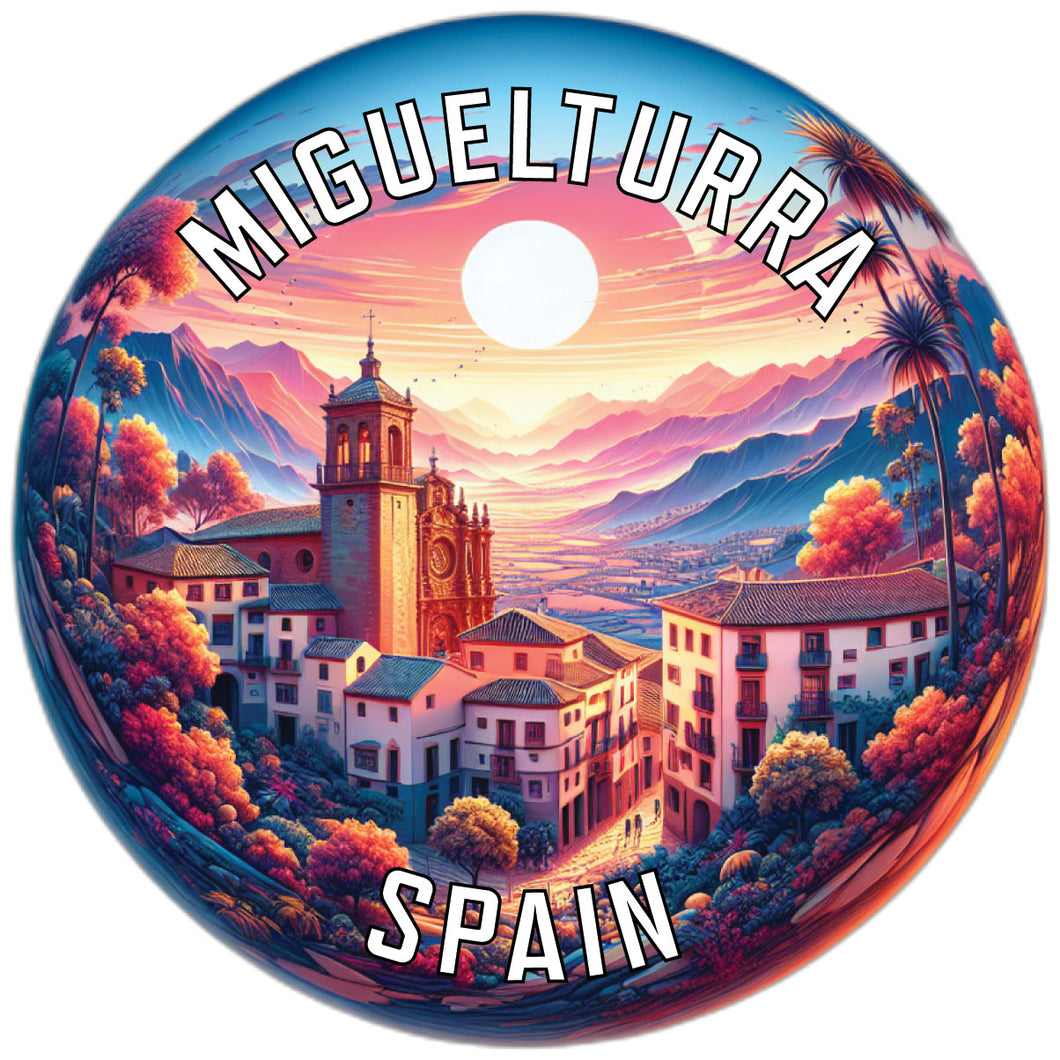 Miguelturra Spain Souvenir Vinyl Decal Sticker 6-Inch