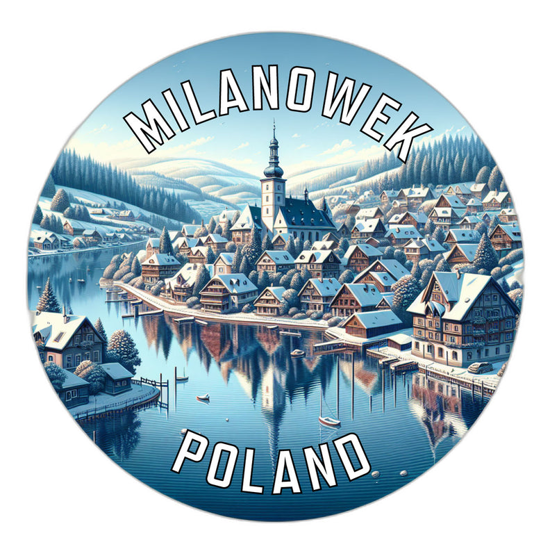 Milanowek Poland Souvenir Vinyl Decal Sticker 6-Inch