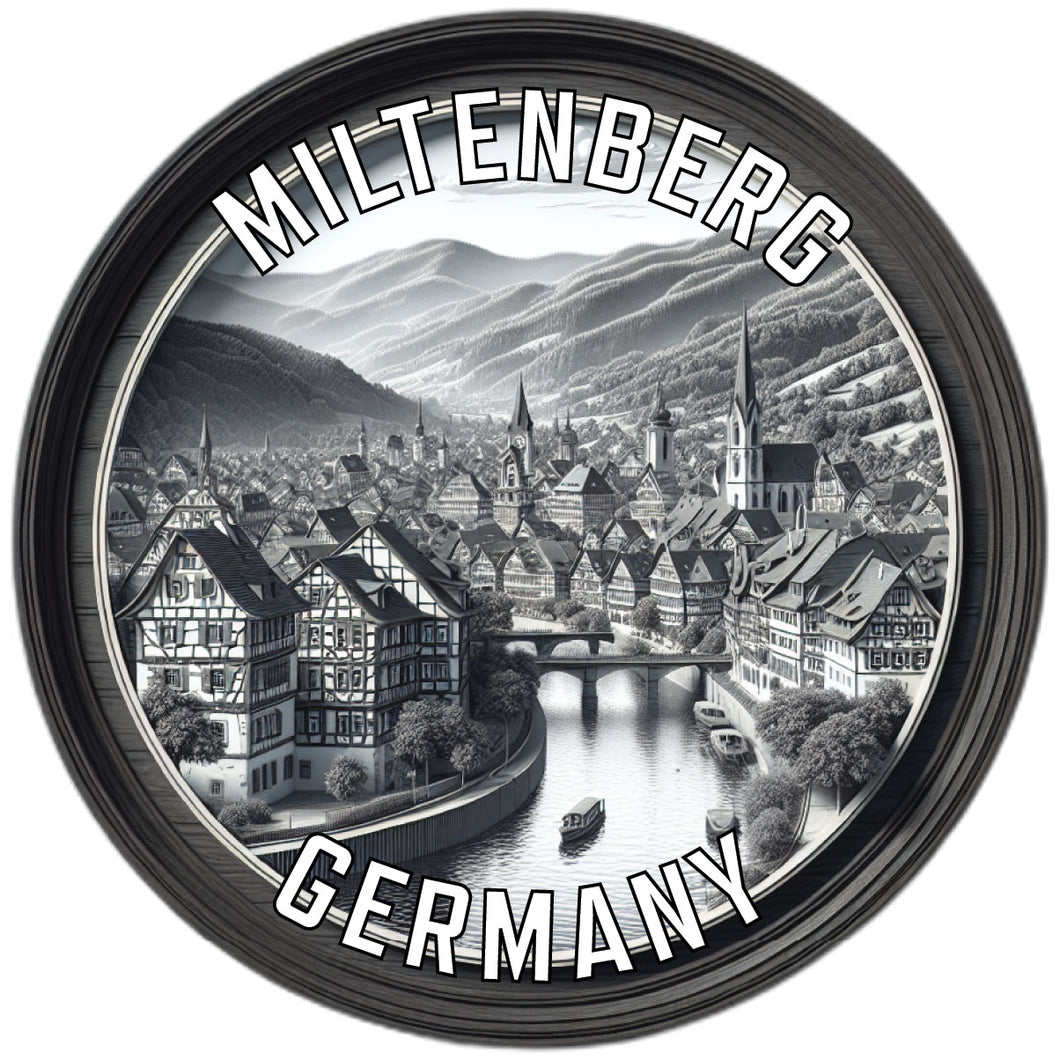 Miltenberg Germany Souvenir Vinyl Decal Sticker 2-Inch
