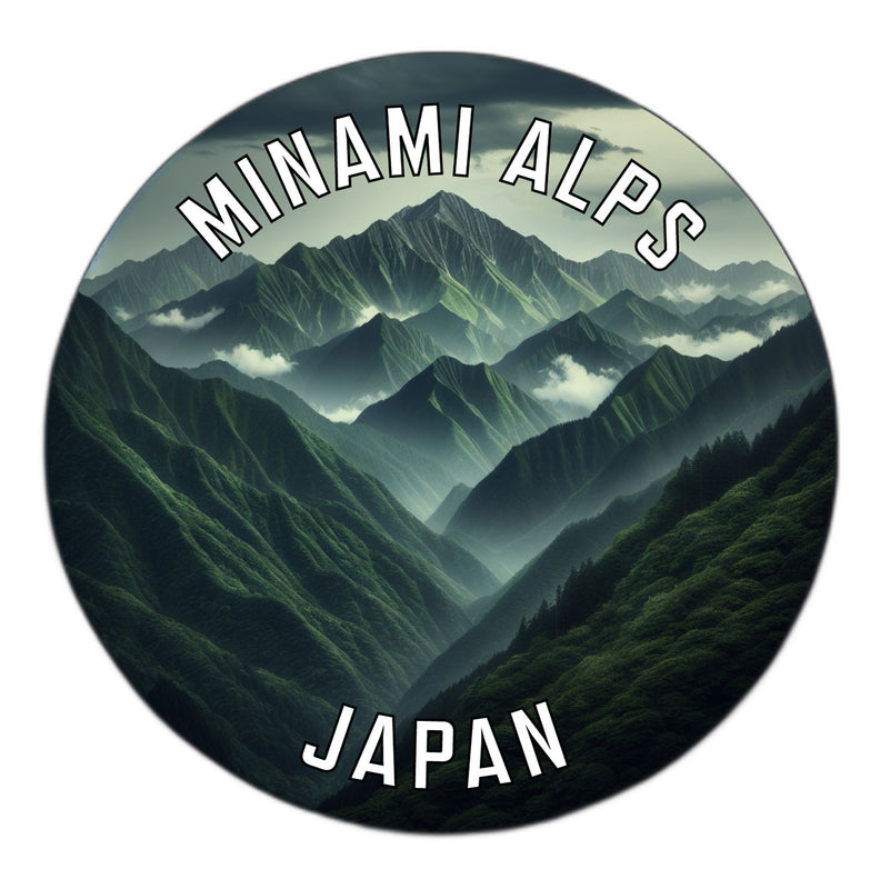 Minami Alps Japan Souvenir Vinyl Decal Sticker 2-Inch