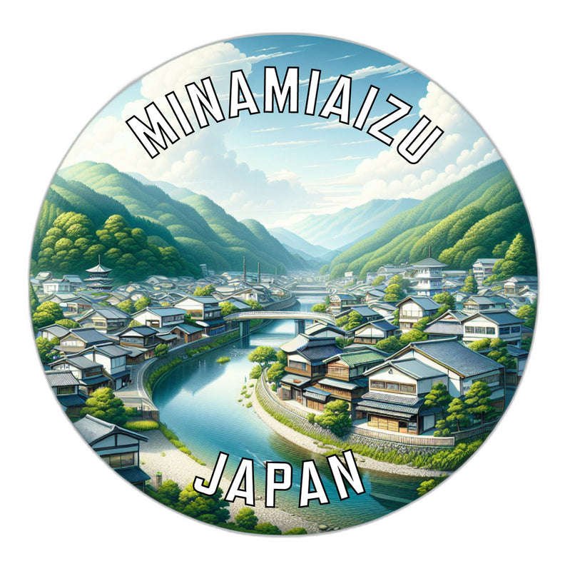 Minamiaizu Japan Souvenir Vinyl Decal Sticker 6-Inch
