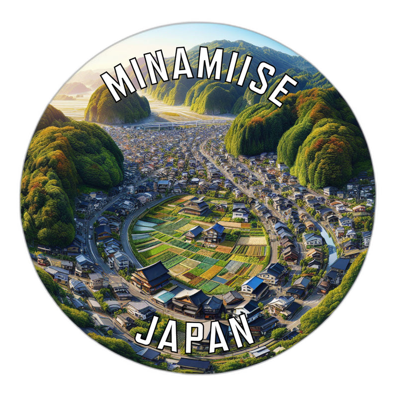 Minamiise Japan Souvenir Vinyl Decal Sticker 6-Inch