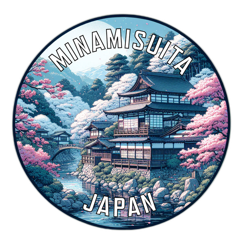 Minamisuita Japan Souvenir Vinyl Decal Sticker 6-Inch