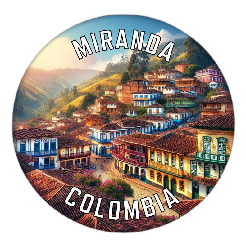 Miranda Colombia Souvenir Vinyl Decal Sticker 3-Inch