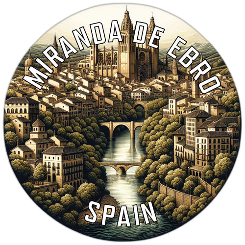 Miranda de Ebro Spain Souvenir Vinyl Decal Sticker 6-Inch