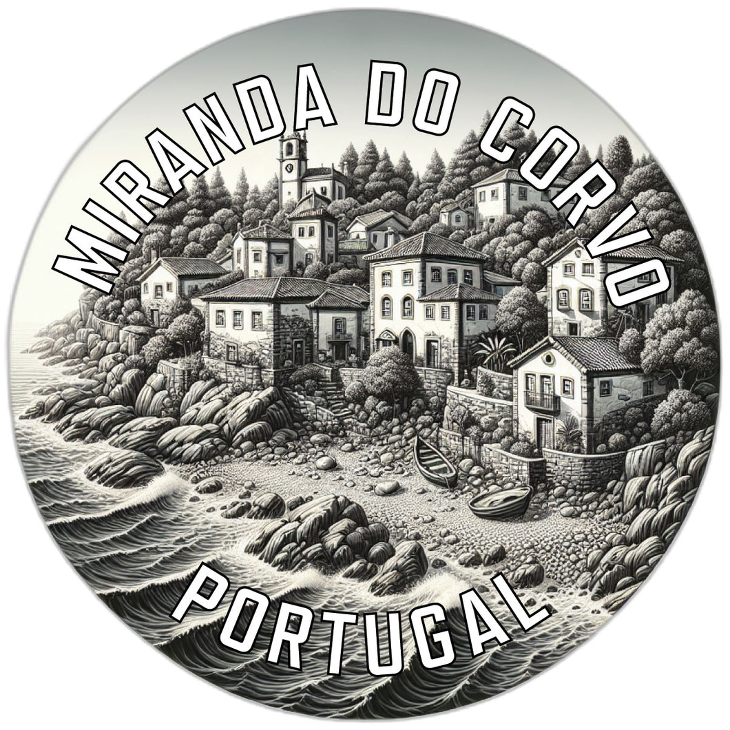 Miranda do Corvo Portugal Souvenir Die Cut Flat Magnet 6-Inch