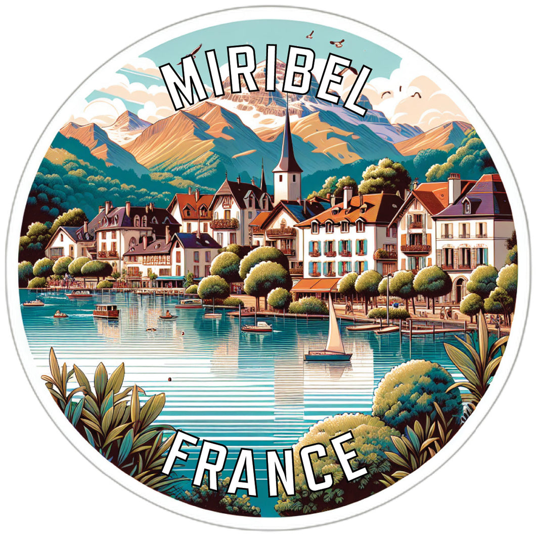 Miribel France Souvenir Vinyl Decal Sticker 6-Inch
